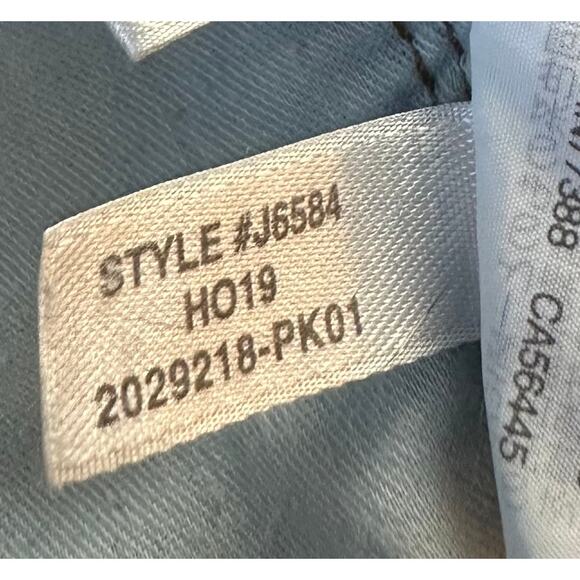 J. Crew 9" High-Rise Skinny Jean in Classic Blue Wash J6584 Size 31 - Picture 10 of 10